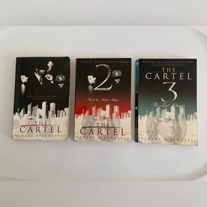 The Cartel Series by - Red, Black, and White Coffee Table Books